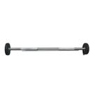 Barra montada emborrachada epic com pegada em hard chromo 10kg rae fitness