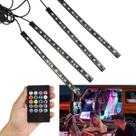 Barra Neon Led 8 Cores RGB Controle Carro Moto Caminhao Musica Som Decoraçao Iluminaçao Automotiva Barra Neon Led 8 Cores RGB Controle Carro Moto Caminhao Musica Som Decoraçao Iluminaçao Automotiva
