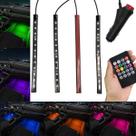 Barra Neon Led Cob 8 Cores RGB Carro Moto Caminhao Musica Controle Som Painel Decoraçao Automotiva Barra Neon Led Cob 8 Cores RGB Carro Moto Caminhao Musica Controle Som Painel Decoraçao Automotiva