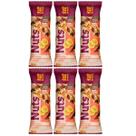 Barra Nuts Banana Com Canela 25g Banana Brasil Kit 6 Crocante Natural Prático Premium
