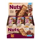 Barra Nuts Castanhas e Chocolate 12 unidades de 25g