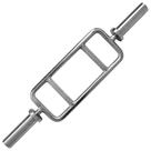 Barra olímpica h hard chrome 28mm 12kg roppe