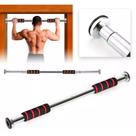 Barra para Porta Exercícios De Flexão Treino Regulável 60 a 100Cm