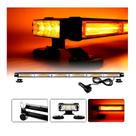 Barra sinalizadora/giroflex de led ambar 96cm 140w 12/24v Barra sinalizadora/giroflex de led ambar 96cm 140w 12/24v