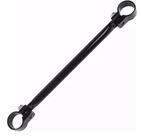 Barra / Travessa de Guidão Bike / Moto 190mm Alumínio Preta