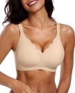 Barra Vertvie Seamless Wireless Push Up Full Coverage Sand