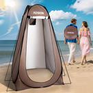 Barraca AOSION Privacy Shower Vestiário Marrom 193x102cm