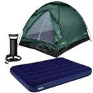 Barraca Camping 2 Lugares + Colchão De Ar Casal Acampamento