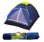 Barraca Camping 2 Pessoas Iglu Acampamento Fácil De Montar Viagem Família Proteção UV Sol