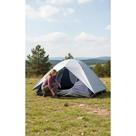 Barraca Camping 4 Pessoas Impermeável Azul Escuro Conforto E