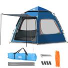 Barraca Camping Grande Automática 5 a 8 Pessoas Tela Anti Mosquito Montagem Rápida Proteção UV Impermeável Barraca Camping Grande Automática 5 a 8 Pessoas Tela Anti Mosquito Montagem Rápida Proteção UV Impermeável