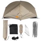 Barraca Camping Ultraleve Proteção UV50 Até 2 Pessoas Acampamento Ao Ar Livre Cúpula Impermeável Estrutura Y