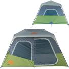 Barraca De Acampamento até 6 Pessoas Tenda À prova dágua com PU 2000MM 335x275x183cm New Hawaii Camping