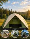 Barraca de Acampar para 7 Pessoas Verde Alta Impermeável Premium Camping Viagens com Bolsa Belfix