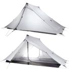 Barraca de caminhada LANSHAN 2 PRO Ultralight para 2 pessoas cinza
