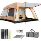 Barraca de Camping até 12 Pessoas Grande Varanda 2000mm impermeável 420 305 200cm Barraca de Camping até 12 Pessoas Grande Varanda 2000mm impermeável 420 305 200cm