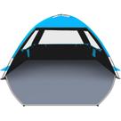 Barraca de praia Gorich 270x270x160cm UPF 99+ Leve