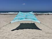 Barraca de praia Neso Swells 213x213 cm com dossel portátil