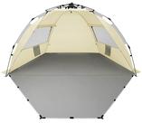 Barraca de praia Oileus X-Large para 4 pessoas com proteção solar impermeável