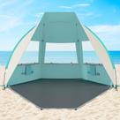 Barraca de praia portátil Gorich 211x120x132cm UPF50+ UV Shield
