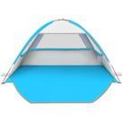 Barraca de praia portátil Gorich 220x150x122cm UPF 50+ para 3 pessoas