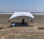 Barraca de praia portátil Neso Grande 274x274cm leve Barraca de praia portátil Neso Grande 274x274cm leve