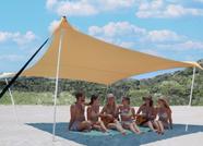Barraca de praia portátil Shelter Bestset 3x3m UPF50+ à prova de vento