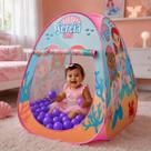 Barraca Infantil Dobrável 50 Bolinhas de Uma Cor Barraca Infantil Dobrável 50 Bolinhas de Uma Cor
