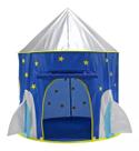 Barraca Infantil Principe Foguete Cabana Tenda Barraca Infantil Principe Foguete Cabana Tenda