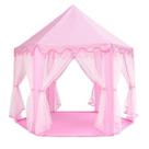 Barraca Infantil Tenda Cabana Castelo Princesas C/ Luzes Led - Dm Toys