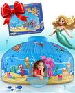 Barraca inflável Skywin-Air para crianças Playhouse 196x127cm azul
