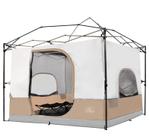Barraca Interna para Camping KAMPKEEPER 3x3 m Ventilada Caqui Barraca Interna para Camping KAMPKEEPER 3x3 m Ventilada Caqui