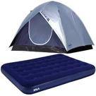 Barraca para Camping Luna 5 Pessoas com Colchão Inflável Casal Inflador Embutido MOR