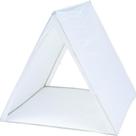 Barraca Teepee Play para crianças, tecido branco, postes de PVC, diversão interna Barraca Teepee Play para crianças, tecido branco, postes de PVC, diversão interna