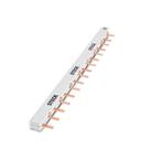 Barramento Bifásico 440V 16P 80A Din Steck