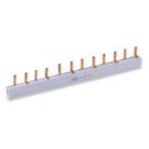 Barramento Bifásico 63A 16 Polos 285mm Force Line Barramento Bifásico 63A 16 Polos 285mm Force Line