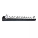 BARRAMENTO Com 20 Polos 150A Parafuso 1/4 Inox 152x31MM