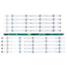 Barramento Led Tv Kit Completo 10 Barras KU6000/6003 MU6000/6003
