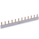 Barramento Monofásico 12 Polos 80 Amperes 215mm - 600400003 - FORCELINE