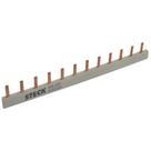Barramento Monofásico 80A 220/440V 1X12 - S1F210B - STECK Barramento Monofásico 80A 220/440V 1X12 - S1F210B - STECK