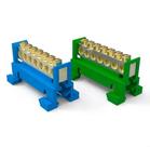 Barramento Neutro E Terra 7 Furos Trilho Din 35mm - Snetec