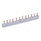 Barramento Pente 16 Polos Bifásico 63A 285Mm - Force Line Barramento Pente 16 Polos Bifásico 63A 285Mm - Force Line