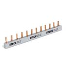 Barramento Pente Bifásico para 16 Disjuntores 80A 285mm S2F285B STECK