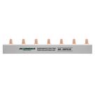 Barramento Pente Monofásico Din 1P 12 Polos 80A 21CM Alumbra Barramento Pente Monofásico Din 1P 12 Polos 80A 21CM Alumbra