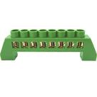 Barramento Terra Universal Borne Terminal Aterramento Barra com 8 Furos