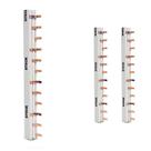 Barramento Trifásico 12 Polos 80A Steck S3F210B 3x4P Din