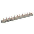 Barramento Trifásico 80A 220/440V 3X4 - S3F210B - STECK Barramento Trifásico 80A 220/440V 3X4 - S3F210B - STECK
