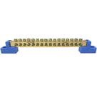 Barramento Universal Neutro Terminal Barra Borne com 16 Furos