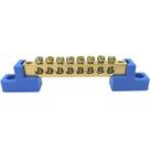 Barramento Universal Neutro Terminal Barra Borne com 8 Furos