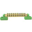 Barramento Universal Terra Terminal Aterramento Barra Borne com 12 Furos Barramento Universal Terra Terminal Aterramento Barra Borne com 12 Furos